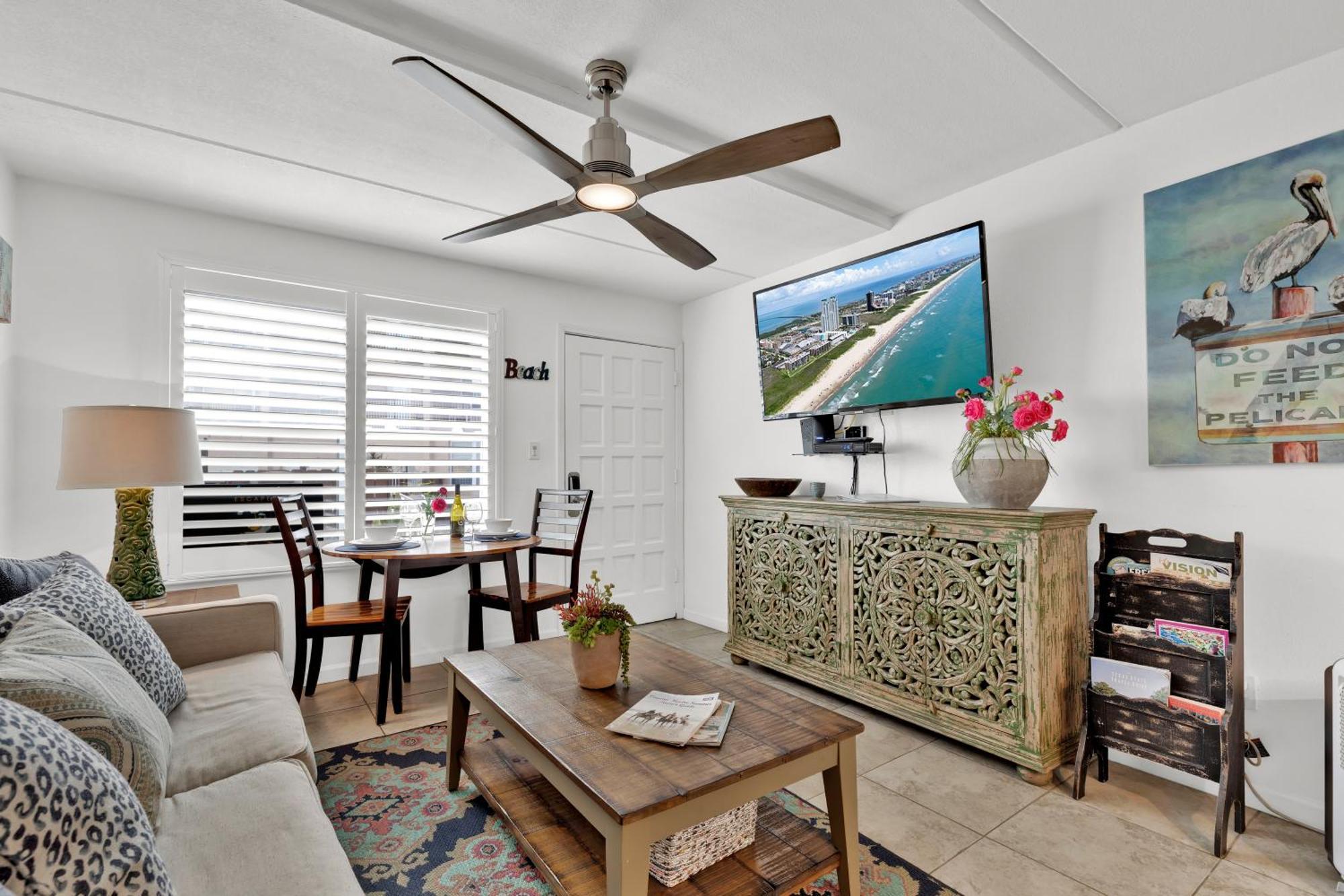 Beachside Bungalow: Surfside I #104 South Padre Island Exterior foto